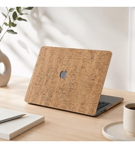 MacBook Air M1 Kılıfı A2337 A2179 A1932 Uyumlu 13.3 İnç Hard Case Sert Kapak 360° Koruma İnce Hafif Ahşap Dokulu MacBook Air Kılıfı Kahverengi