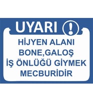 Uyarı Levhaları 8