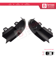 Renault Clio II Phase 4 Symbol 1 2006-2008 7702295498 için Ön Tampon Sol Sağ Sis Far Çerçeve Kapağı