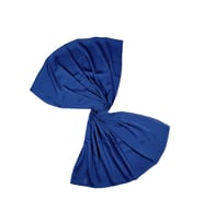 Mısırlı Eşarpları Düz Renk Vual Twill Şal (Saks)