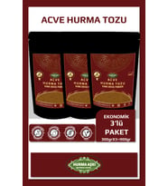 Hurma Aşkı Acve Hurma Tozu 300GrX3=900Gr