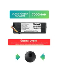Samsung VR3MB77312K Robot Süpürge Bataryası 7000mah (ULTRA YÜKSEK KAPASİTE) Robot Süpürge Pili