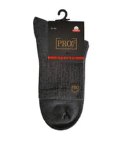 14013 Havlu Erkek Patik Çorabı Gri 41-44