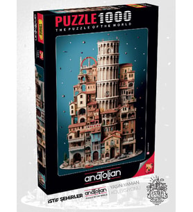 Anatolian 1000 Parça Pisa Puzzle - Yasin Yaman