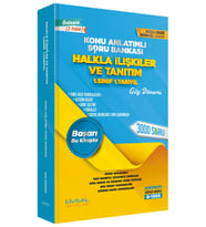 Emsal Yayınları Aöf Halkla Ilişkiler Ve Tanıtım 1 Sınıf 1 Yarıyıl Konu Özetli Soru Bankası Güncel Baskı (Çok Renkli)