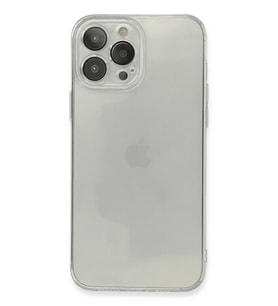 Durukar® iPhone 13 Pro Max Kılıf Fly Lens Silikon - Şeffaf