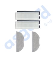 XİAOMİ ESSENTİAL –VİOMİ V3 MAX Uyumlu 2 Filtre 2 Mop PKT-iasgf0000341