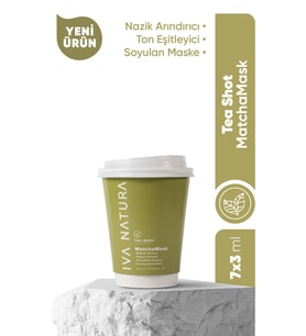 İva Natura Matcha Özlü Yüz Maskesi Enzim Destekli – Arındırıcı & Dengeleyici Bakım – 75 ml