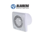 Blauberg Aero Still 125 Sessiz Tasarruflu Banyo Wc Ortam Havalandırma Fanı Duvar Tipi Aksiyel Fan AGMair Aspiratör (Beyaz)