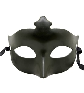 Haki Yeşil Renk Masquerade Kostüm Partisi Venedik Balo Maskesi (5343)