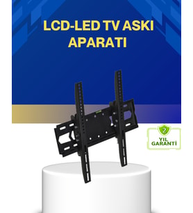 32 İnç LED TV Uyumlu Duvar Askı Aparatı Güvenli Sabitleme