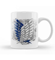 Scouting Legion Shingeki No Kyojin Kupa Bardak Porselen