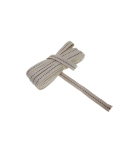 1 Metre Gaz Lambası Fitili, 2 cm Genişlik, Yüksek Kalite, Dayanıklı ve Güvenilir (Krem)