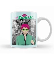 Saiki K Life Kupa Bardak Porselen