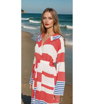 Marin Bornoz Kırmızı L - XL (Kırmızı)