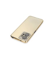 Xiaomi Redmi Note 12 4g Kılıf Razer Lensli Silikon - Gold