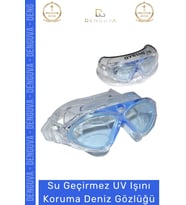 Premium Ayarlanabilir Kayış Su Geçirmez Uv Işın Koruma Yetişkin Plastik Antifog Kutulu Deniz Gözlüğü