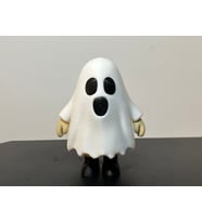 Sevimli Hayalet Figürü - 3D Yazıcı Tasarım Klasik Ghost Biblo - Dekoratif Hayalet