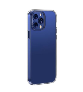 Coverzone iPhone 14 Pro ile uyumlu K?l?f Z-Droga Kapak ?effaf P�r�zs�z Y�zey Kamera �?k?nt?l? Koruma iPhone 14 Pro i�in ?effaf Sert K?l?f