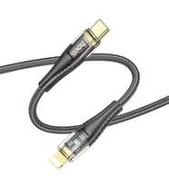 HOCO U121 Gold standard Transparent Discovery Edition 60W Type-C to iPhone Lightning - SSSSSS9147-3