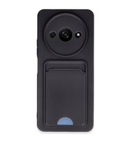 Xiaomi Redmi A3 4g Kılıf Kelvin Kartvizitli Silikon - Siyah