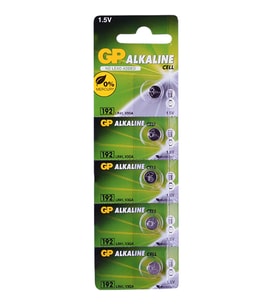 GP 192 1.5 VOLT LR 41 ALKALİN DÜĞME PİL (5Lİ PAKET FİYATI)