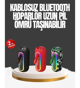 Northcity Taşınabilir Şarjlı Bluetooth Hoparlör Güçlü Bas - Kablosuz Ses, IP67, Bluetooth 5.1