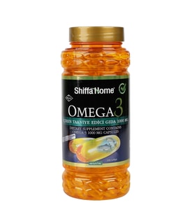 Shiffa Home Omega 3 Balık Yağı 1000 Mg 200 Softjel - Ekonomik Boy