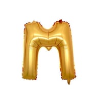 Folyo balon harf m altın 16 ınc(40cm) pk:1-