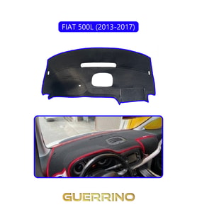 FIAT 500L 2013-2017 Modellerine UygunTORPİDO KORUMA HALISI MAVİ KENAR