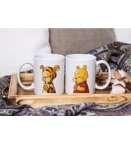 Winnie The Pooh Tasarımlı İkili Kupa Seti