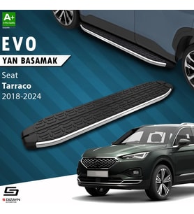 S-Dizayn Seat Tarraco Evo Krom Yan Basamak 193 Cm 2018-2024 A+ Kalite