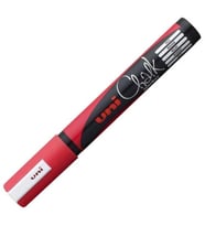 UNİ BALL PWE-5M CHALK SU BAZLI SİYAH TAHTA MARKÖRÜ 1.8-2.5 KIRMIZI