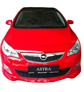 Opel Astra J HB (2011-2013) Makyajsız Stainmetz Ön Tampon Ek (Plastik)