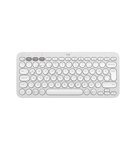 LOGITECH Pebble Keys 2 K380s Bluetooth Q Trk Beyaz Klavye (920-011859)