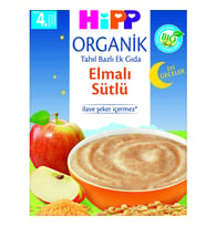Hipp Organik İyi Geceler Elmalı Sütlü Tahıl Bazlı Ek Gıda 250 Gr