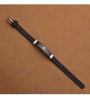 Cool Design Harfli Silikon Erkek Kadın Bileklik Takı Hediyelik Aksesuar