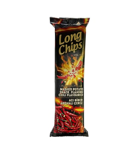 Long Chips Acı Biber Aromalı Patates Çerezi 75 g e