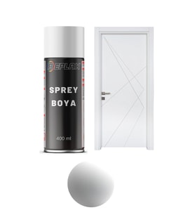 Mat Beyaz Amerikan Kapı Sprey Boyası 400 Ml.