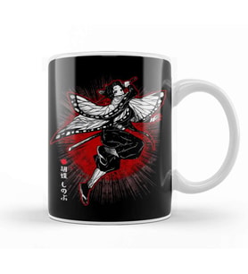 Shinobu Red Shine Kupa Bardak Porselen