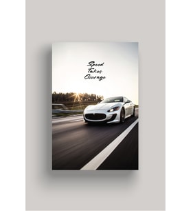 Spor Otomobil Poster Modelleri - Performans Seri 1 (Model 3)