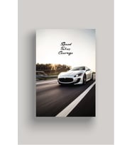 Spor Otomobil Poster Modelleri - Performans Seri 1 (Model 3)