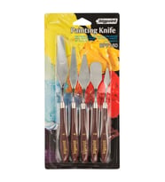 Bigpoint Metal Spatula 5'li Set (Painting Knife)