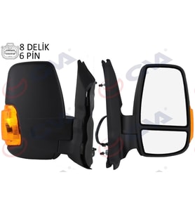Ford Transit V-363 2014- Dış Dikiz Aynası Sağ 8H6P (Oem No:Bk3117682Nf5Ja6)