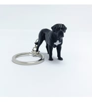Cane corso - Siyah  - Anahtarlık