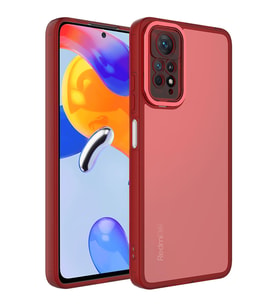 Xiaomi Redmi Note 11 Pro 5G Uyumlu Kılıf Kamera Korumalı Transparan Zore Post Kapak