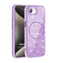 Microsonic Apple iPhone 16e Kılıf GlamGrip Luxe Lila (Lila)