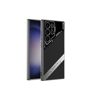 Samsung Galaxy S23 Ultra Uyumlu Kılıf Kamera Korumalı Suni Deri Tasarım Zore Yeni Seri Procase Kapak (Siyah)