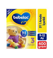 Bebelac 3 Devam Sütü 400 G 9-12 Ay