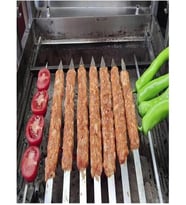 6 Adet Profesyonel Metal Kıyma Şiş (ADANA-URFA-ANTEP KEBAP ŞİŞİ)
